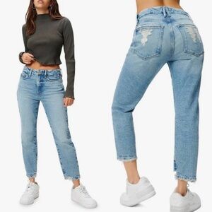 Good American Good Girlfriend Jeans Size 24